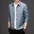 Men's Turn-down Collar Coat Spring and Autumn 2021 New Middle-Aged Fashion Top Clothes Business Casual Short Dad Jacket