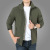 2021 New Coat Men's Spring and Autumn Loose Top Menswear Autumn Clothes Casual Middle-Aged Outdoor Jacket Men's Jacket Fashion