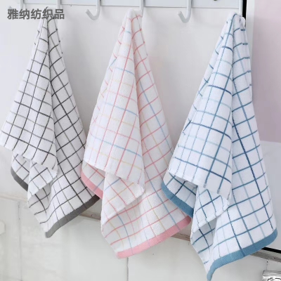 Yana Textile Colorful Plaid Cotton Towel Suitable for Promotional Activities Towel