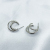 Amazing Girl Jinchen Same Style Earrings Shen Seakea Metal Multi-Layer Ear Ring Earrings Ear Studs