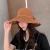 Wash Folded Hat Summer Women's Sun-Proof Korean-Style Sun-Proof Sun Hat Big Brim Beach Bucket Hat Knitted Hat Women'sstock