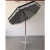 Factory Direct Sales 2 M Pure Black Wood Grain Tassel Beach Umbrella Tassel Sun Umbrella Customization