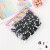 Fashion Basic Pearl Hair Accessories Rubber Headband Head Rope Hair Band Hair Elastic Band Black Hair Rope Headdress