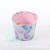 Fashion Item Idyllic Small Floral Printing Ribbon Portable Flowers Flower Pot Box Small Size Butterfly Eternal Life Flower Box