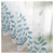 Factory Direct Sales Blue Leaf Bedroom Living Room Polyester Fiber Window Screen