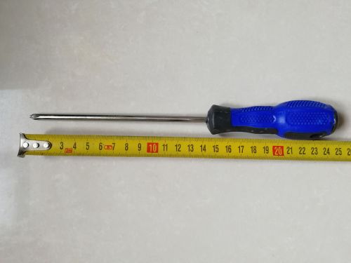 D1335 6-Inch Blue Handle Screwdriver Cross 24 New Disassembly Tool Cross Screwdriver Yiwu 2 Yuan Two Yuan Store