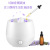 New 5L Home Office Atomization Aromatherapy Ultrasonic Humidifier Intelligent Color Lamp Domestic Sales Foreign Trade Popular Style