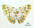 Butterfly Wall Clock Iron Clock Home Mute Fashion Simple Modern Atmosphere Pocket Watch Southeast Asia Hot Sale