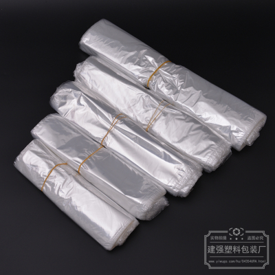 Flat Bag High Pressure Transparent Packaging Bag Dustproof Moisture-Proof Inner Membrane Plastic Bag Storage Bag PE Bag Factory Direct Sales