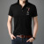 Wholesale Men's Lapel Short-Sleeved T-shirt Men's Fashion Embroidery Half-Length Sleeve T Men's Summer Clothing Thin Top Leading Polo Shirt