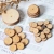 Pine Chips Christmas DIY Drawing Board Coaster Hanging Ornaments Can Be Painted Hand Painted Raw Wood Chips
