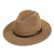Solid Color Customized Processing 2021 Hot Sale European And American Spring And Summer Hot-Selling Small Brim Sunshade Paper Cloth Bala Horse Hat Men 'S Straw Hat