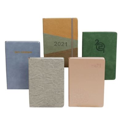 Promotional Planner 2022 High Quality Custom PU Leather Plan