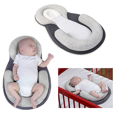 Jjovce Confinement Center Baby Correction Anti-Deviation Head Baby Pillow Sleeping Pillow Positioning Pillow Baby Pillow Milk Spilt