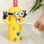 Creative Cartoon Toothbrush Holder Children's Mouthwash Cup Toothpaste Squeezer Creative Adsorption Dustproof Mouthwash Cup Gargle Set