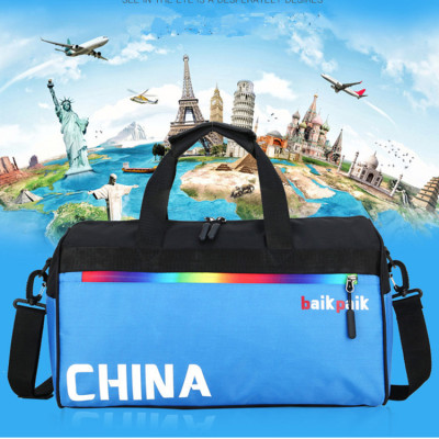 New round Bag Factory Customized Sports Gym Bag Dry Wet Separation Portable Travel Bag Foreign Trade Swim Bag Customized