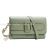 Trendy Women's Bags Wallet Mobile Phone Bag Double Pull Bag Pu Fashion Color Contrast Square Bag Shoulder Messenger Bag