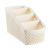 Desktop Storage Box Compartment Rattan Dressing Table Skin Care Products Cosmetic Case Storage Rack Cosmetics Imitation Plastic Stall