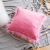 European Style Sweet Instafamous Ins Style Plush Pillowcase Sofa Bed Cushion for Leaning on Car Pillow Foreign Trade Cross-Border Supply