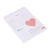 Hot selling list stationery items customized size cover spir