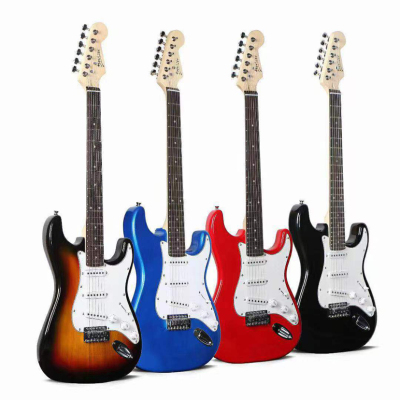 Adult St Electric Guitar Electric Bass Rock Guitar Professional Band Electric Guitar Single Shake Musical Instrument
