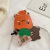 Children's Bags 2020 New Cute and Ugly Carrot Shoulder Messenger Bag Fashionable Stylish Men and Women Baby Accessories Bag