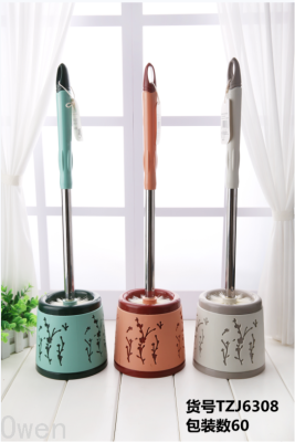 Flower Set Toilet Brush