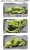 Zhe Gao Technology Ql0469 Pull Back Car DIY Green Cow Racing Car Small Particle Building Blocks Compatible with Lego off-Road Vehicle Model