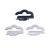 Black and White Plastic Hook Creative Personalized and Cute Cloud Sock Packing Hanger Clothes Display Box Hook Manufacturer Batch