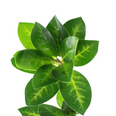 21 New Product Artificial Green Plant Red Plum Sea Lotus Leaf Leaf Engineering Set Shooting Decoration Props Factory Wholesale