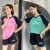 Women's Summer Loose Leisure Sports Breathable Slim Fit Quick Drying Clothes Home Loose T-shirt Short Pants Two-Piece Set