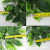 Simulation Camphor Tree Leaf Green Plant Fake Leaves Single Stem Camphor Leaf Camphor Banyan Leaf Green Engineering Materials Factory Wholesale