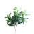 2021 New Artificial Green Plant Nanmu Leaf Three-Fork Branch Photography Background Leaf Screen Engineering Decoration Wholesale