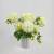 Factory Direct Sales Practical Simulation Plastic Flower Head Curling Chrysanthemum Shooting Props Indoor and Outdoor Decoration DIY Flower Arrangement