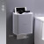 Stall Toilet Tissue Box Toilet Paper Storage Rack Toilet Wall-Mounted Household Punch-Free Waterproof Tissue Storage Box