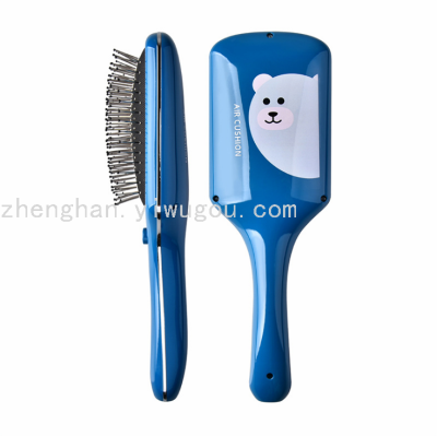Rechargeable Hairdressing Q2 Air Cushion Comb Portable Electric Comb Metal Scalp Massage Health Comb Anti-Static