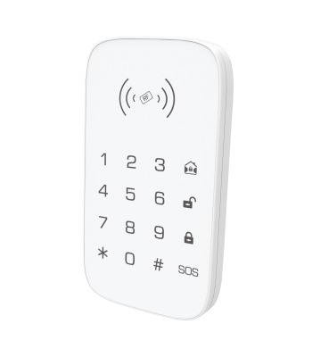 Alarm Host Wireless Keyboard with Two-Way Transceiver Function Touch Button Design