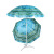 Wholesale 180cm Outdoor Polyester Silver Glue Beach Umbrella Foreign Trade 90cm Beach Umbrella Sun Umbrella Printable Advertising