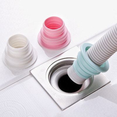 Sewer Deodorant Sealing Plug Kitchen Floor Drain Plug Shower Room Floor Drain Cover Washing Machine Odor Preventing Core