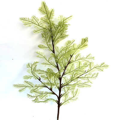 Factory Wholesale Simulation Plant Fir Tree Fir Red Fir Spruce Wetland Background Decoration Four Fork Metasequoia