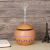 USB Mini Wood Grain Humidifier Aroma Diffuser Hollow Mini Aroma Diffuser Waterless Detection Creative Desktop