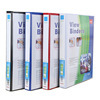Factory Supply 1-Inch Back Width A4 Three Sides Pocket File Folder Office Storage Clip PVC Folder File Binder