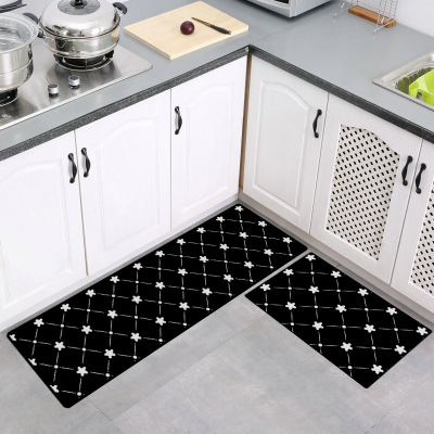 Kitchen Long Floor Mat Carpet Bathroom Absorbent Floor Mat Toilet Door Mat Floor Mat