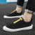 21 Spring and Summer New Ice Silk Cloth Men's Shoes Mesh Breathable Casual Sneakers Men's Korean-Style Bag Toe Shoes Men's Thin Bottom