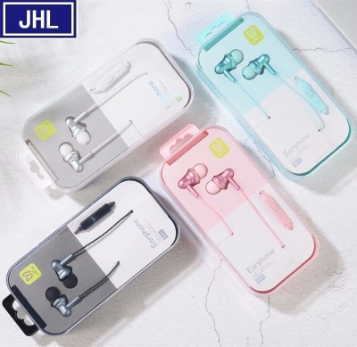 L31 Trendy in-Ear Earphone Crystal Box with Microphone Subwoofer Voice Audio Earbuds Foreign Trade Hot Sale.