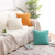 INS Home Fabric Corn Velvet Ball Living Room Sofa Pillow Cases Modern Solid Color Corduroy Cushion Throw Pillowcase