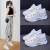 2021 Spring New Korean Style Ins Dad Shoes Female Student All-Matching Platform Sneakers Women's Street Shooting Casual 811-1
