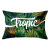 Nordic Tropical Leaves Sofa Pillow Cases Lumbar Cushion Cover Home Fabric Office Waist Support Cushion Pillow Cushion Case