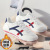 Women's Shoes Ins Fashion Shoes Internet Celebrity 2021 Spring New White Shoes Women's Real Microfiber Casual Cortez Student Board Shoes