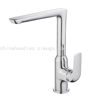 Kitchen Faucet Kitchen Vegetable Basin Faucet Hot and Cold Copper Water Purification Dual-Purpose Double Tube Water Outlet Kitchen Faucet